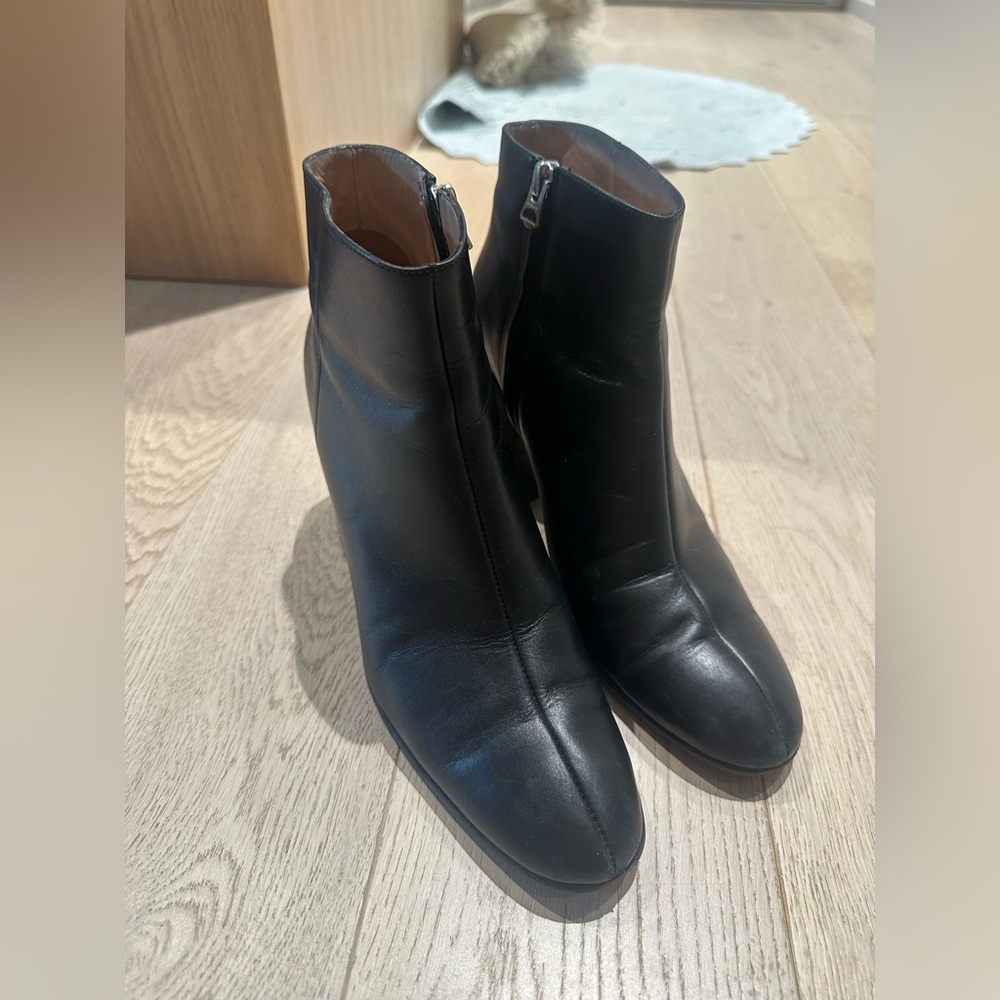 Acne Studios Block Heel Ankle Boots